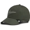 casquette-courbee-verte-ajustable-script-papa-goorin-bros