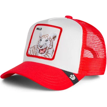 Mützen gebogen rot snapback für Kinder Rush Wild The Farm Goorin Bros.