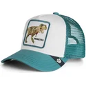 grune-trucker-kappe-fur-jungen-t-rex-dinosaurier-sea-monster-the-farm-von-goorin-bros