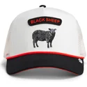 trucker-cap-weiss-und-schwarz-schaf-pop-rocker-sheep-the-farm-von-goorin-bros