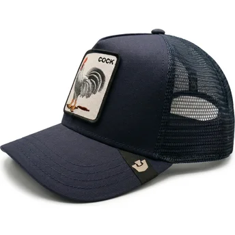 Mützen gebogen marineblau snapback Edge Cock The Farm Goorin Bros.