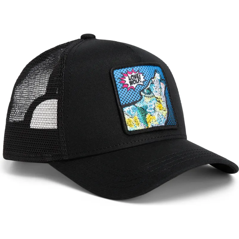 trucker-cap-schwarz-wolf-lone-wolf-pop-art-2-the-farm-von-goorin-bros