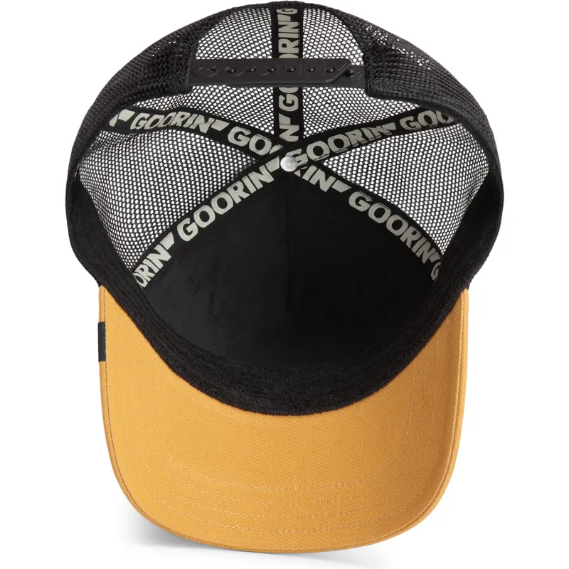 trucker-cap-schwarz-und-braun-rottweiler-the-guard-dog-the-farm-von-goorin-bros trucker-cap-schwarz-und-braun-rottweiler-the-guard-dog-the-farm-von-goorin-bros