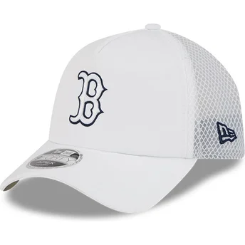 Mützen gebogen weiß snapback 9FORTY APEX BP der Boston Red Sox MLB von New Era