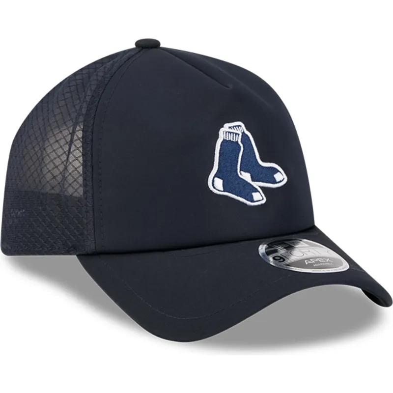 marineblaue-trucker-kappe-9forty-apex-bp-der-boston-red-sox-mlb-von-new-era marineblaue-trucker-kappe-9forty-apex-bp-der-boston-red-sox-mlb-von-new-era