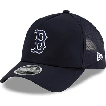 Mützen gebogen marineblau snapback 9FORTY APEX BP der Boston Red Sox MLB von New Era
