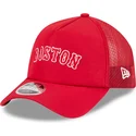 casquette-trucker-rouge-9forty-apex-bp-letters-boston-red-sox-mlb-new-era