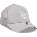 graue-trucker-kappe-9forty-apex-batting-practice-der-los-angeles-dodgers-mlb-von-new-era