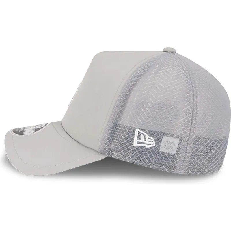graue-trucker-kappe-9forty-apex-batting-practice-der-los-angeles-dodgers-mlb-von-new-era