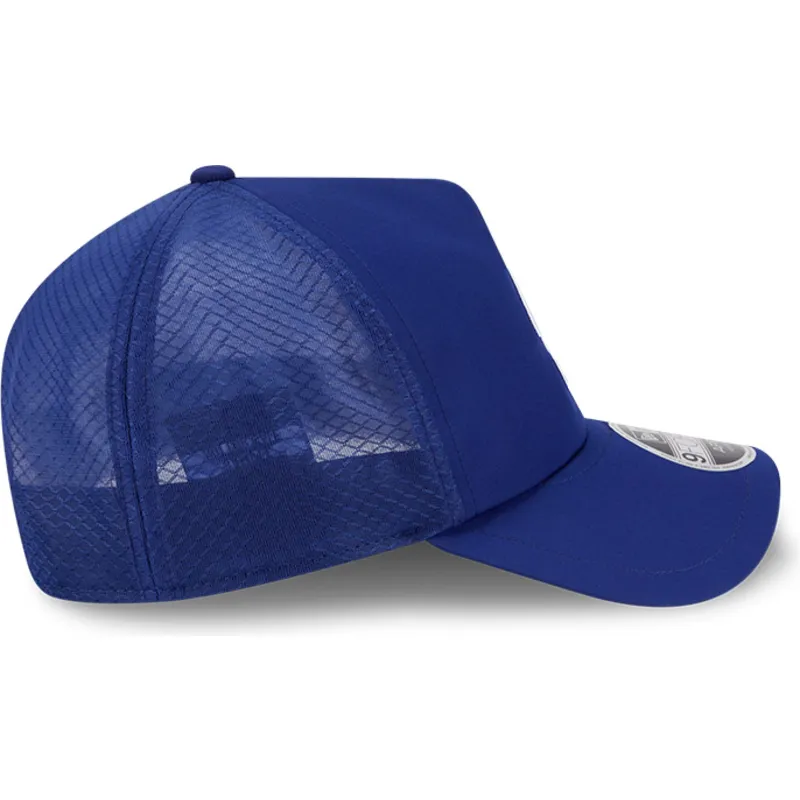 blaue-trucker-kappe-9forty-apex-batting-practice-logo-der-los-angeles-dodgers-mlb-von-new-era