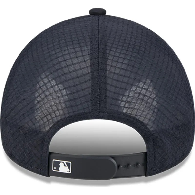 casquette-trucker-bleue-marine-9forty-apex-batting-practice-alt-logo-new-york-yankees-mlb-new-era