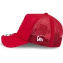 rote-trucker-kappe-mit-rotem-logo-9forty-apex-batting-practice-der-new-york-yankees-mlb-von-new-era
