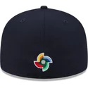 casquette-plate-bleue-marine-ajustee-59fifty-the-netherlands-2026-world-baseball-classic-new-era