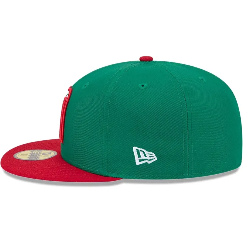 grune-flache-angepasste-59fifty-kappe-mexico-2026-world-baseball-classic-von-new-era