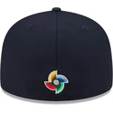 casquette-plate-bleue-marine-ajustee-59fifty-great-britain-2026-world-baseball-classic-new-era