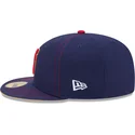 casquette-plate-bleue-marine-ajustee-59fifty-japan-2026-world-baseball-classic-new-era