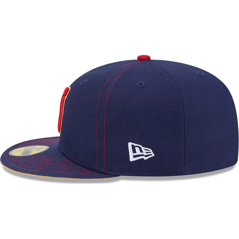 marineblaue-angepasste-59fifty-flatcap-japan-2026-world-baseball-classic-von-new-era