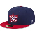 marineblaue-und-rote-anliegende-flat-cap-59fifty-usa-2026-world-baseball-classic-von-new-era