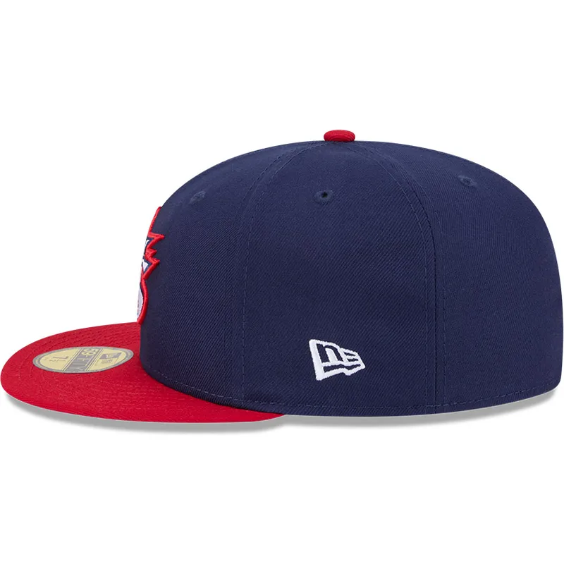 casquette-plate-bleue-marine-et-rouge-ajustee-59fifty-usa-2026-world-baseball-classic-new-era