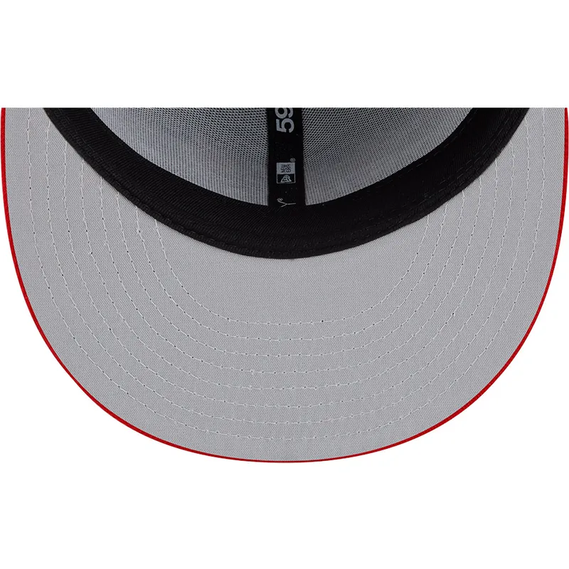 marineblaue-und-rote-anliegende-flat-cap-59fifty-usa-2026-world-baseball-classic-von-new-era