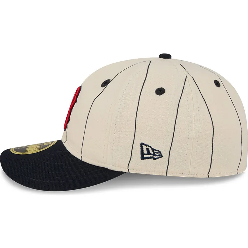 beige-gebogene-angepasste-59fifty-retro-crown-linen-kappe-von-boston-red-sox-mlb-von-new-era