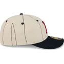 beige-gebogene-angepasste-59fifty-retro-crown-linen-kappe-von-boston-red-sox-mlb-von-new-era