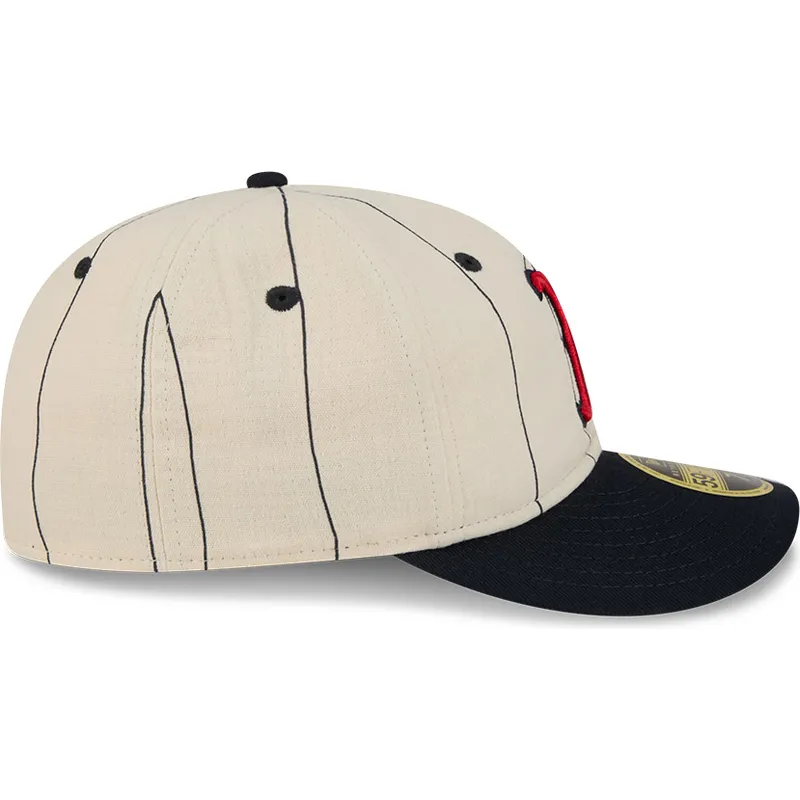 beige-gebogene-angepasste-59fifty-retro-crown-linen-kappe-von-boston-red-sox-mlb-von-new-era