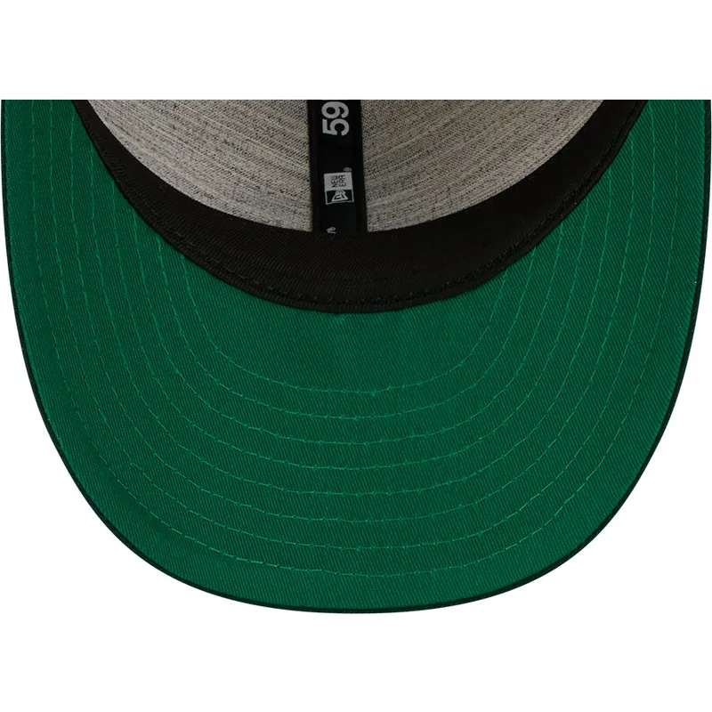 casquette-courbee-beige-ajustee-59fifty-retro-crown-linen-oakland-athletics-mlb-new-era