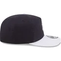 marineblaue-gebogene-snapback-kappe-19twenty-spring-training-der-new-york-yankees-mlb-von-new-era