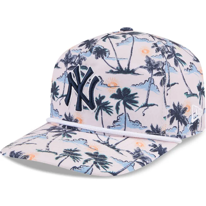 mehrfarbige-gebogene-snapback-kappe-19twenty-printed-tropical-der-new-york-yankees-mlb-von-new-era mehrfarbige-gebogene-snapback-kappe-19twenty-printed-tropical-der-new-york-yankees-mlb-von-new-era
