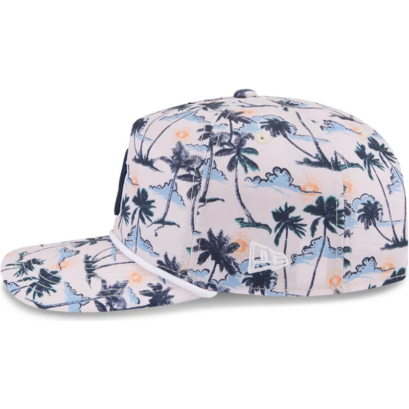 mehrfarbige-gebogene-snapback-kappe-19twenty-printed-tropical-der-new-york-yankees-mlb-von-new-era mehrfarbige-gebogene-snapback-kappe-19twenty-printed-tropical-der-new-york-yankees-mlb-von-new-era
