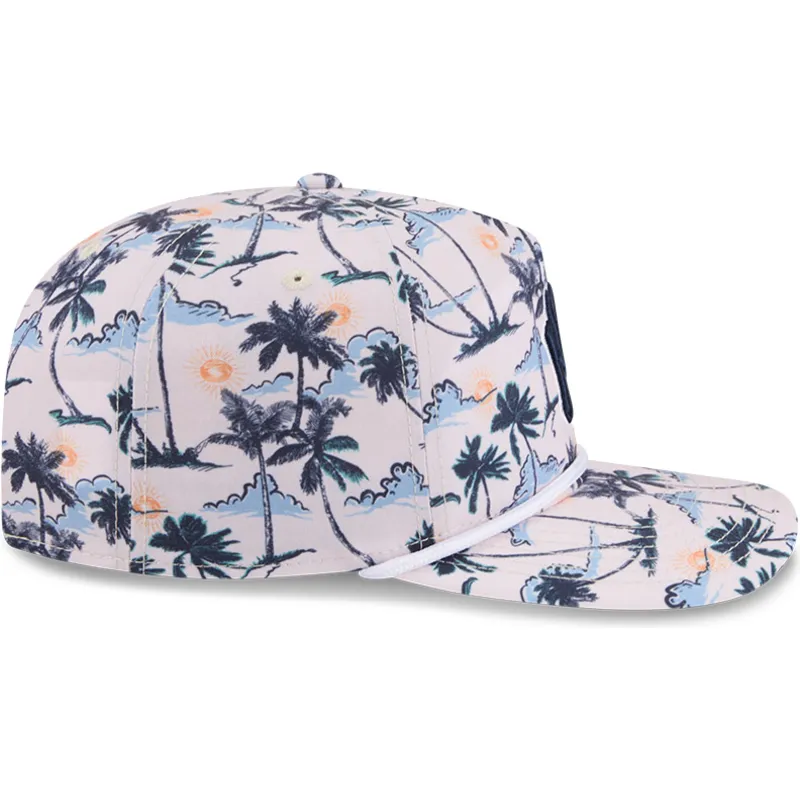 mehrfarbige-gebogene-snapback-kappe-19twenty-printed-tropical-der-new-york-yankees-mlb-von-new-era mehrfarbige-gebogene-snapback-kappe-19twenty-printed-tropical-der-new-york-yankees-mlb-von-new-era