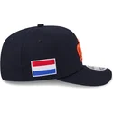 marineblaue-gebogene-snapback-kappe-9seventy-stretch-snap-the-netherlands-2026-world-baseball-classic-von-new-era