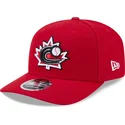casquette-courbee-rouge-snapback-9seventy-stretch-snap-canada-2026-world-baseball-classic-new-era