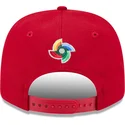 casquette-courbee-rouge-snapback-9seventy-stretch-snap-canada-2026-world-baseball-classic-new-era