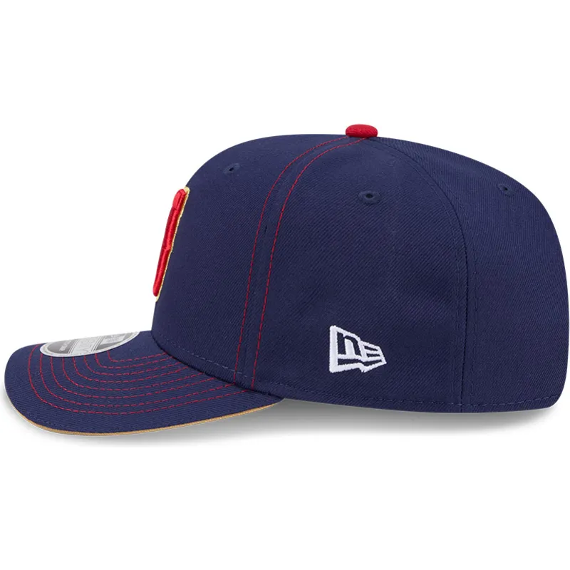 marineblaue-gebogene-snapback-kappe-9seventy-stretch-snap-japan-2026-world-baseball-classic-von-new-era