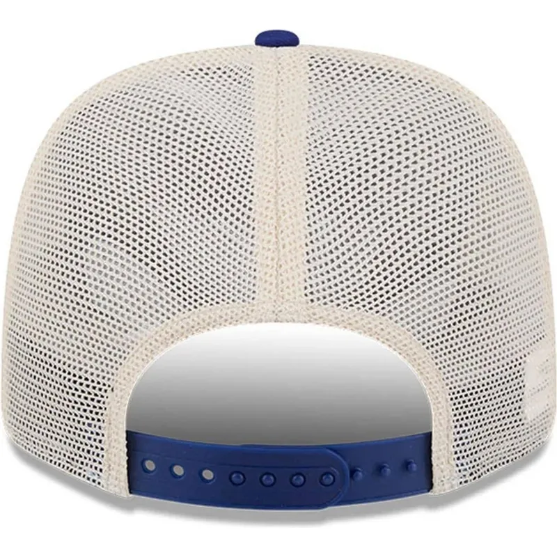 casquette-trucker-bleue-9seventy-stretch-snap-patch-los-angeles-dodgers-mlb-new-era