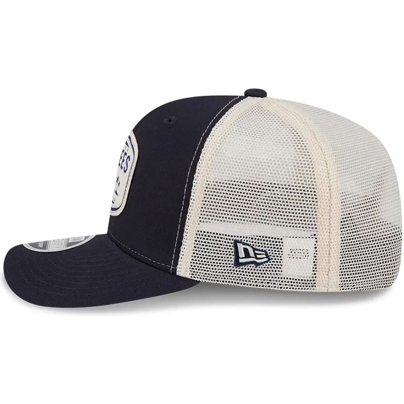 trucker-cap-marineblau-9seventy-stretch-snap-patch-new-york-yankees-mlb-von-new-era