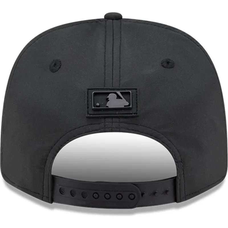schwarze-gebogene-snapback-kappe-9seventy-stretch-snap-clubhouse-der-los-angeles-dodgers-mlb-von-new-era schwarze-gebogene-snapback-kappe-9seventy-stretch-snap-clubhouse-der-los-angeles-dodgers-mlb-von-new-era
