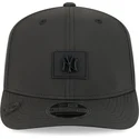 schwarze-gebogene-snapback-kappe-9seventy-stretch-snap-clubhouse-der-new-york-yankees-mlb-von-new-era