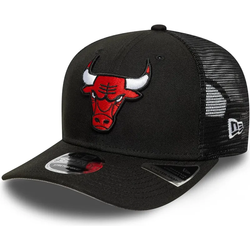 casquette-trucker-noire-9seventy-stretch-snap-eg-chicago-bulls-nba-new-era