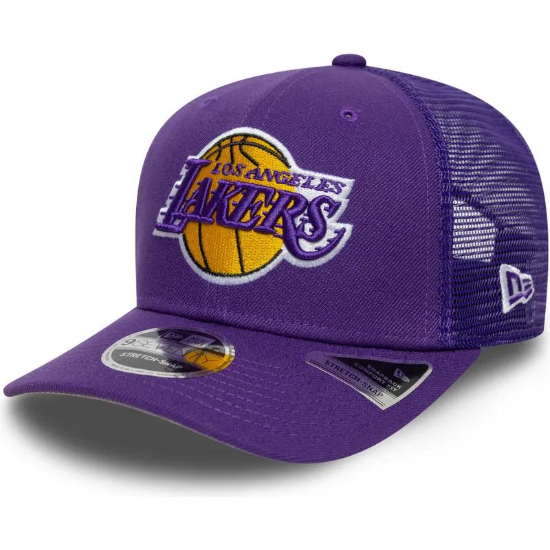 violette-trucker-cap-9seventy-stretch-snap-eg-der-los-angeles-lakers-nba-von-new-era violette-trucker-cap-9seventy-stretch-snap-eg-der-los-angeles-lakers-nba-von-new-era