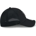schwarze-angepasste-trucker-kappe-mit-schwarzem-logo-39thirty-evergreen-neo-der-new-york-yankees-mlb-von-new-era