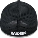 casquette-trucker-noire-ajustee-39thirty-evergreen-neo-las-vegas-raiders-nfl-new-era