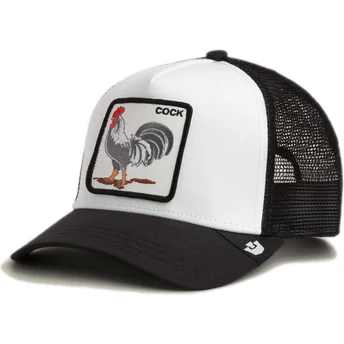 Mützen gebogen schwarz snapback Cock Rooster The Farm Goorin Bros.
