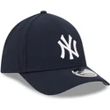 casquette-courbee-bleue-marine-ajustee-39thirty-m-crown-a-frame-new-york-yankees-mlb-new-era
