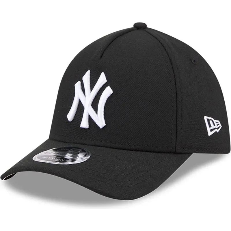schwarze-gebogene-verstellbare-kappe-39thirty-m-crown-a-frame-der-new-york-yankees-mlb-von-new-era