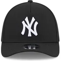schwarze-gebogene-verstellbare-kappe-39thirty-m-crown-a-frame-der-new-york-yankees-mlb-von-new-era