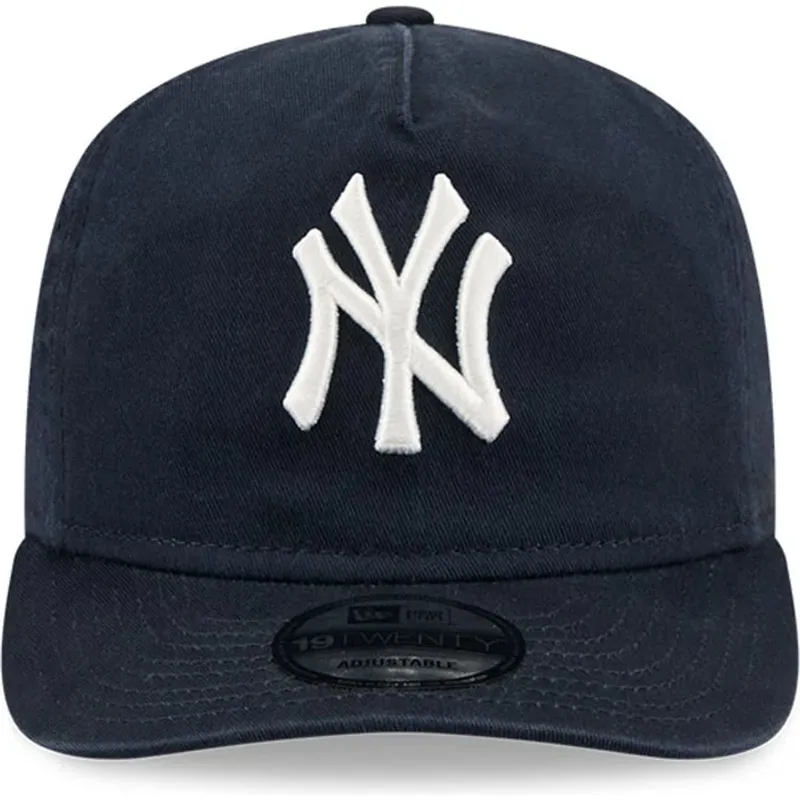 marineblaue-gebogene-snapback-kappe-19twenty-champion-der-new-york-yankees-mlb-von-new-era marineblaue-gebogene-snapback-kappe-19twenty-champion-der-new-york-yankees-mlb-von-new-era