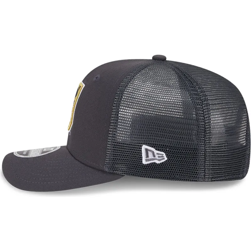 graue-trucker-kappe-9seventy-stretch-snap-evergreen-der-vegas-golden-knights-nhl-von-new-era
